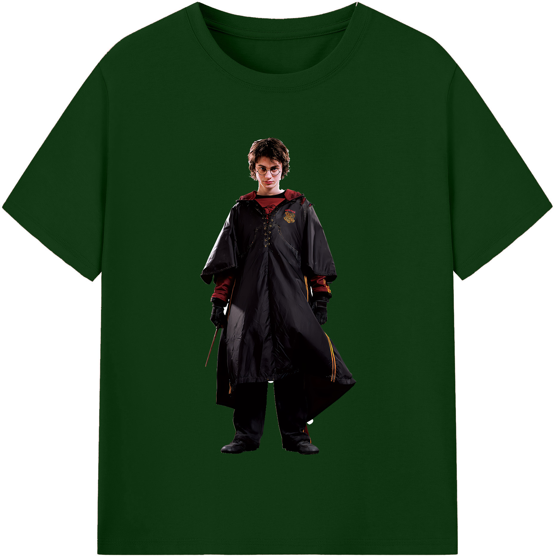 （画像用） Harry Potter ハリー・ポッターシリーズ 綿100％半袖Tシャツ（フロントプリント）